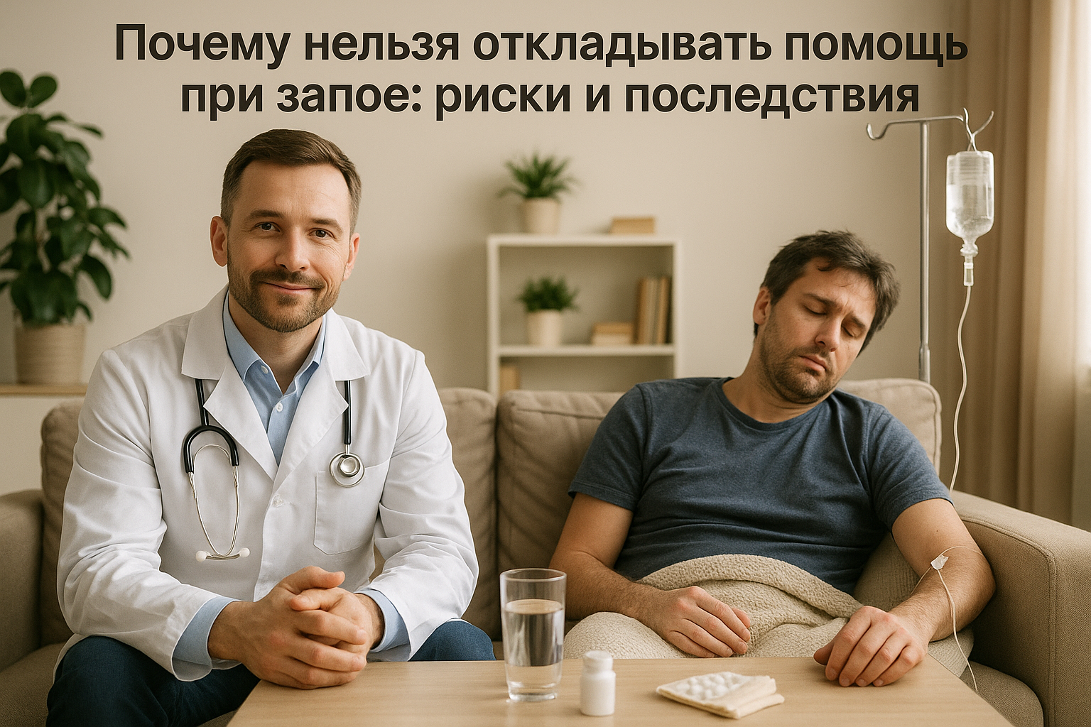 Почему важно не откладывать помощь при запое: риски и последствия