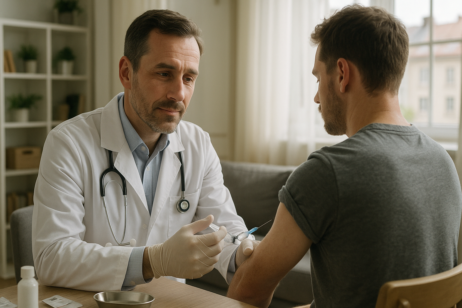 Внутривенное введение лекарственных препаратов